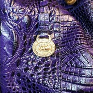 Royal Purple Brahmin Bag